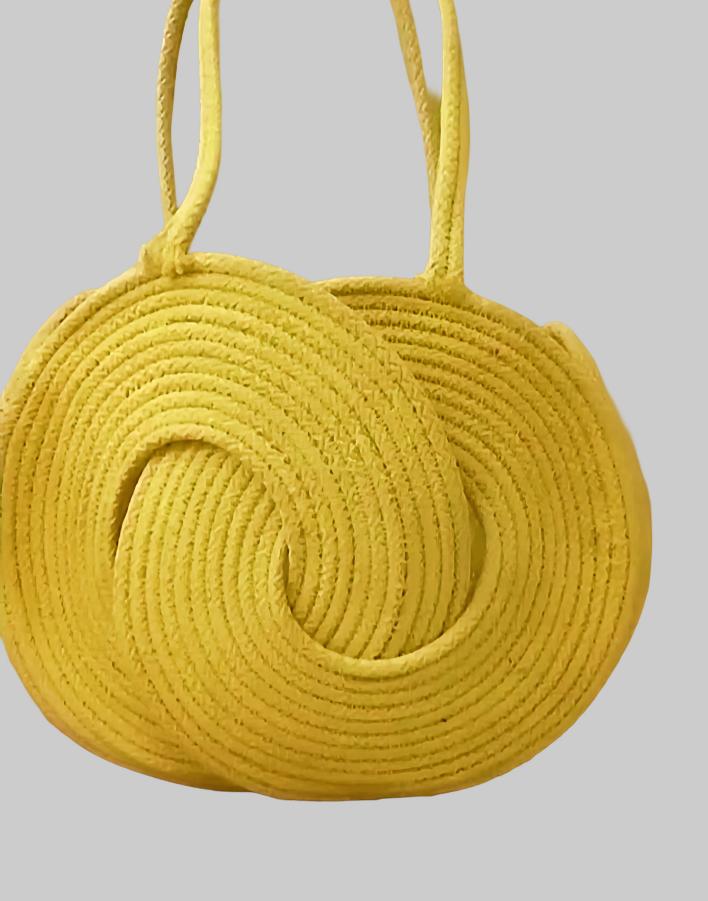 Yellow Double Infinity Rope Bag