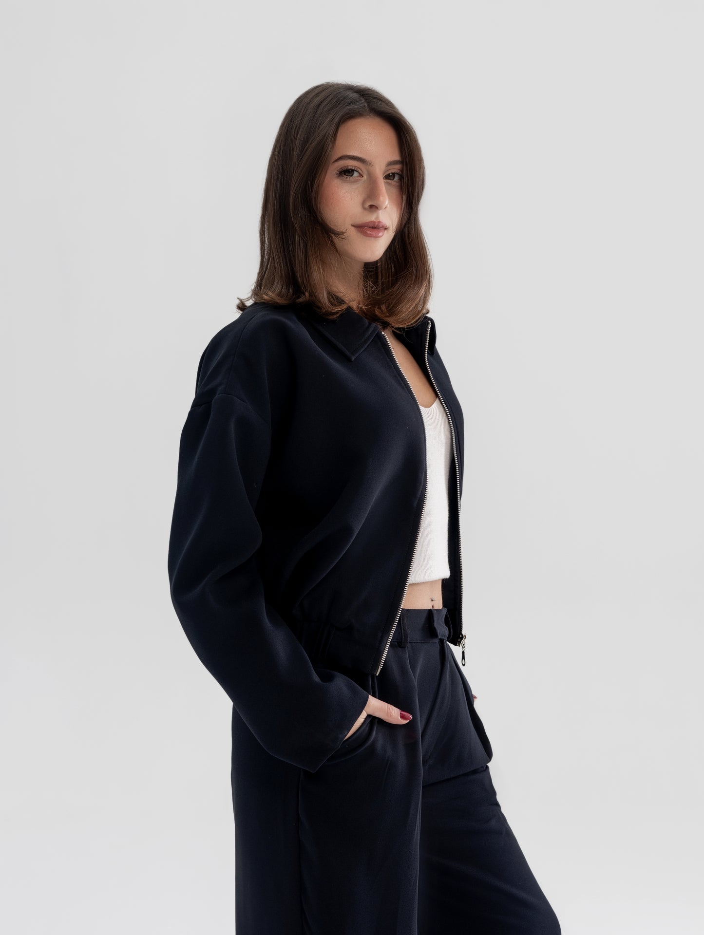 Brown Two-Piece Casual Suit