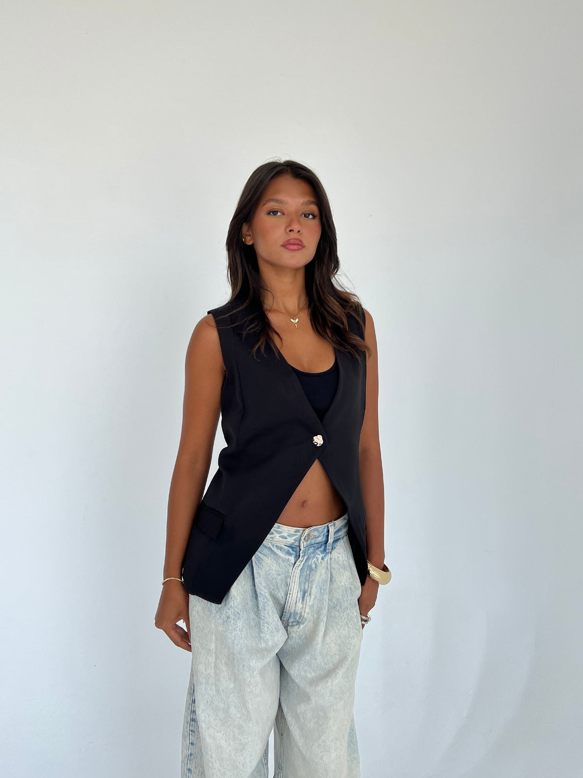 Golden Accent Vest