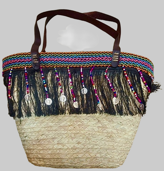 Straw handbag